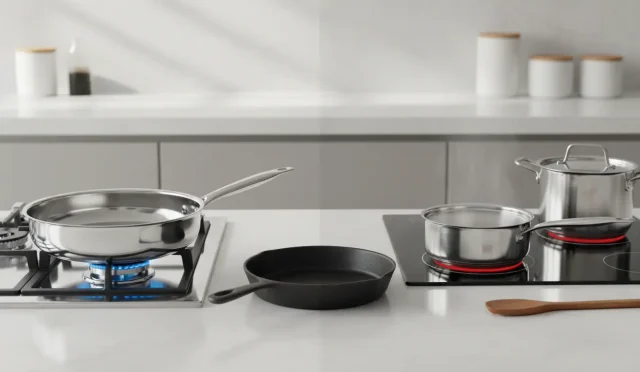Cookware for Gas and Electric Stoves