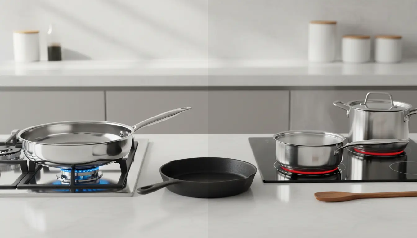 Cookware for Gas and Electric Stoves: Heat Distribution, Tri-Ply Construction & Stovetop Compatibility Guide