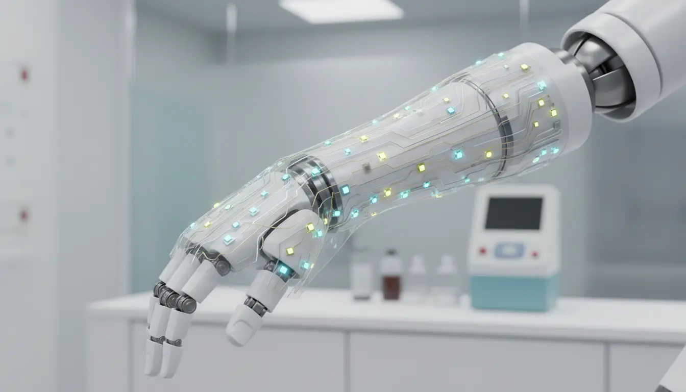 E‑Skin Sensors: Ultra‑Flexible Artificial Skin Technology for Wearable Bio‑Sensors and Soft Robotics