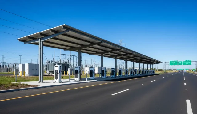 DC fast charging corridors