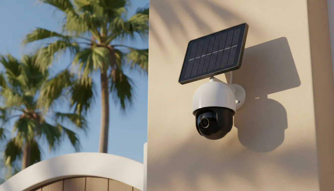 Best Solar-Powered Security Cameras for Sunny California: Outdoor Wireless Systems with Motion Detection, Night Vision & Weather-Resistant Design