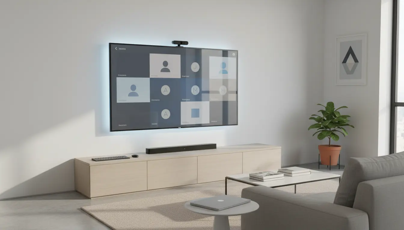 Best Video Conferencing TVs for Zoom and Microsoft Teams: Smart 4K Displays for a Professional Remote Work Setup