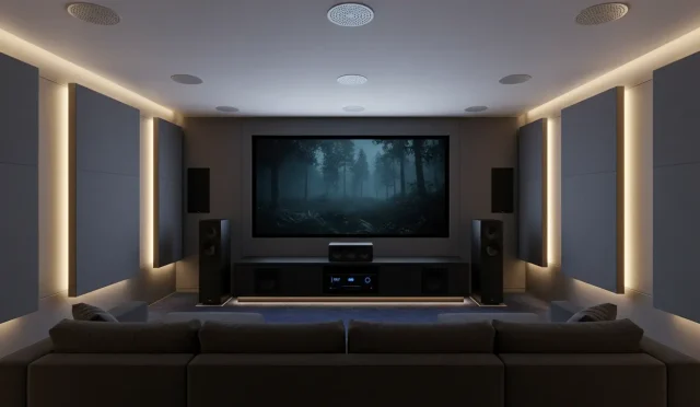 ceiling Atmos speakers for home cinema