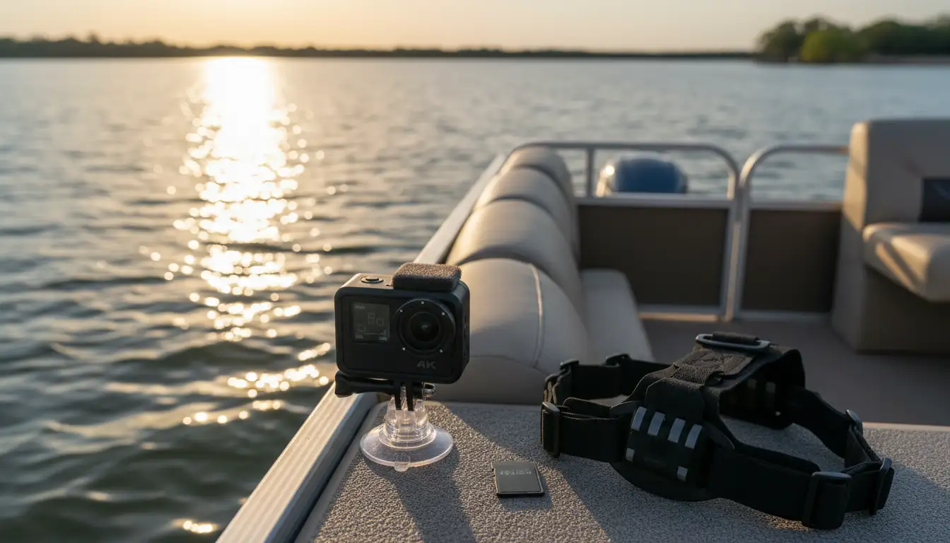 Texas Lake Life Boating Guide: Waterproof Action Cameras with 4K Resolution, Image Stabilization & Smart Mounting Tips