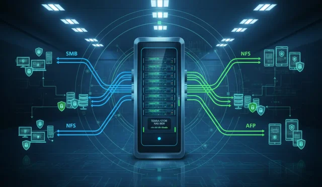 NAS SMB NFS permission architecture