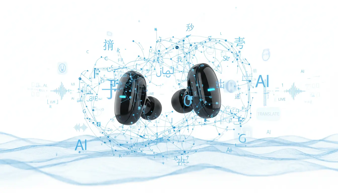 Real-Time Translation Earbuds: AI-Powered Smart Translation Device Breaking Language Barriers for Travel & Business