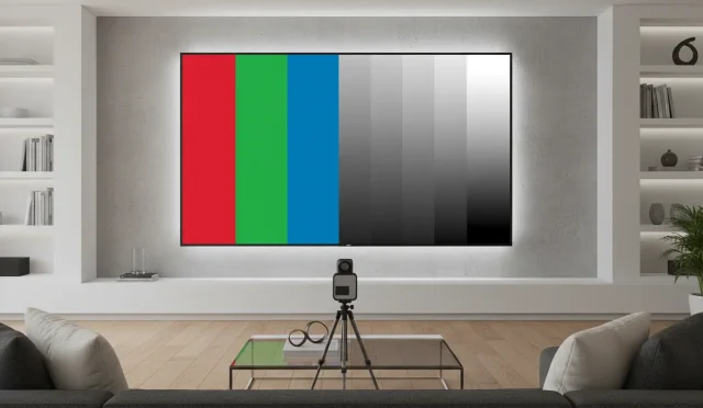 TV color calibration