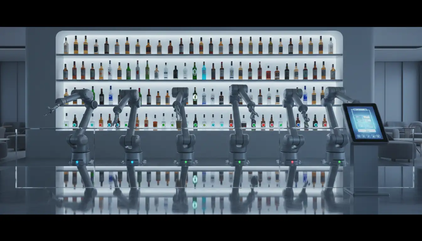 Robot Bartenders and Automated Bar Systems: Robotic Mixology and the Future of Hospitality Technology