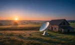 Low Earth Orbit Satellite Modems for Rural Broadband