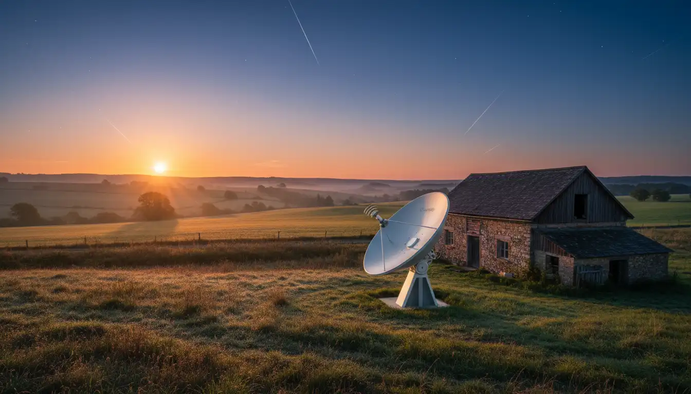Low Earth Orbit Satellite Modems for Rural Broadband: High-Speed Rural Internet, Low Latency Connectivity & Satellite Constellation Technology