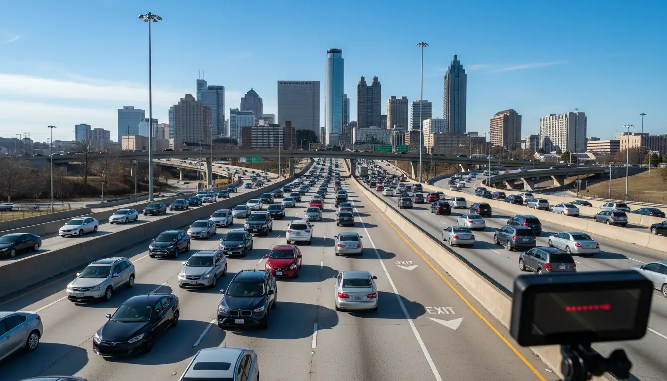 Best Dash Cameras for Atlanta Traffic: 4K Dash Cam, Night Vision & Dual Dash Cam Systems for Safer City Driving