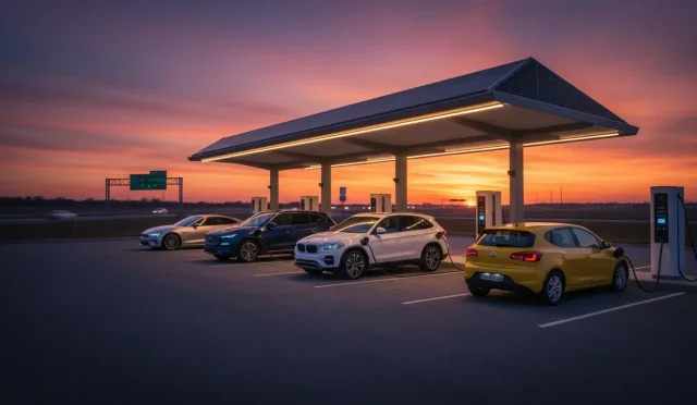 ultra fast EV charging stations