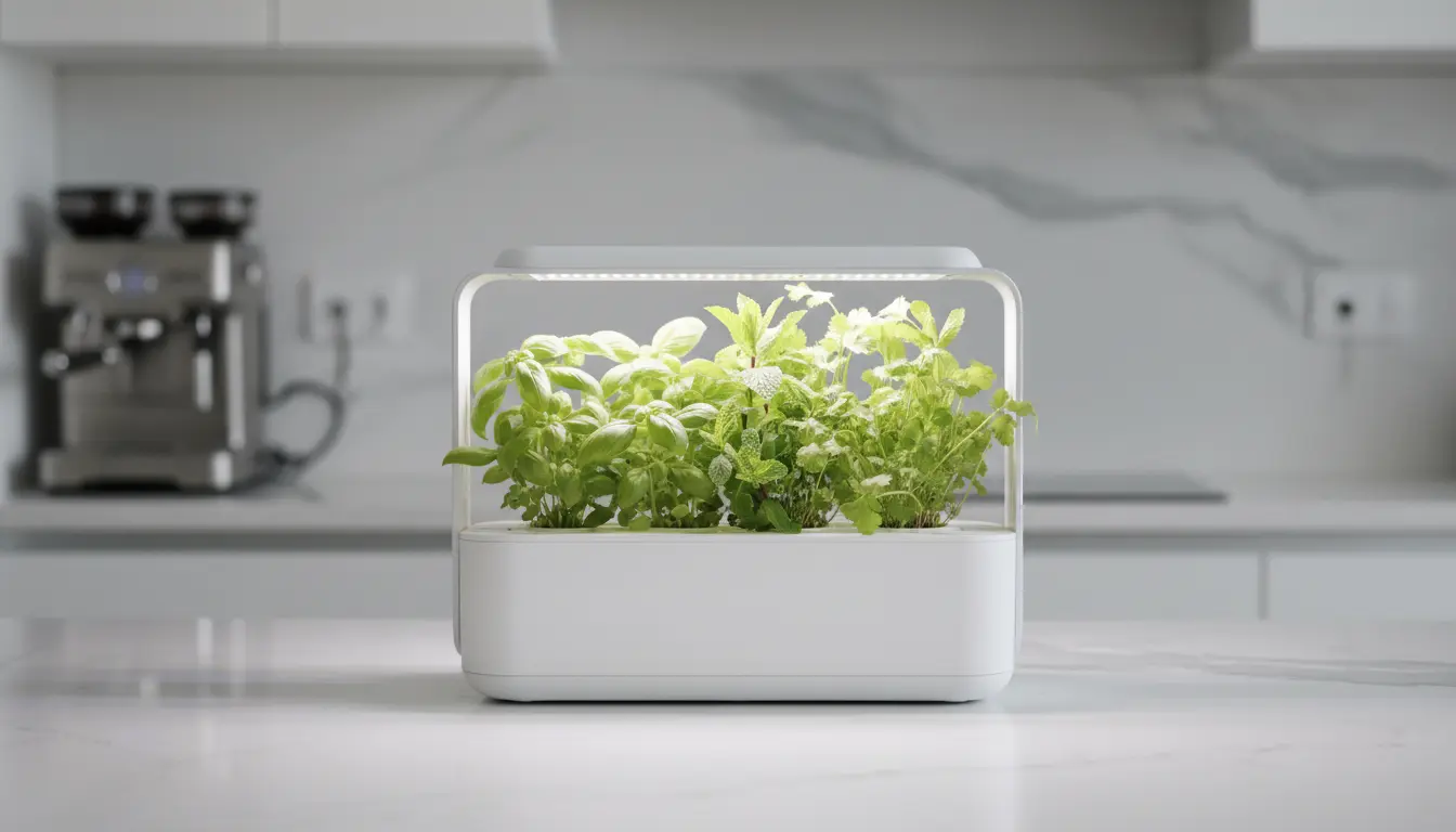Smart Kitchen: Best Indoor Herb Garden Kits with LED Grow Lights