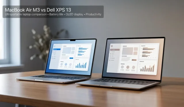 MacBook Air M3 vs Dell XPS 13