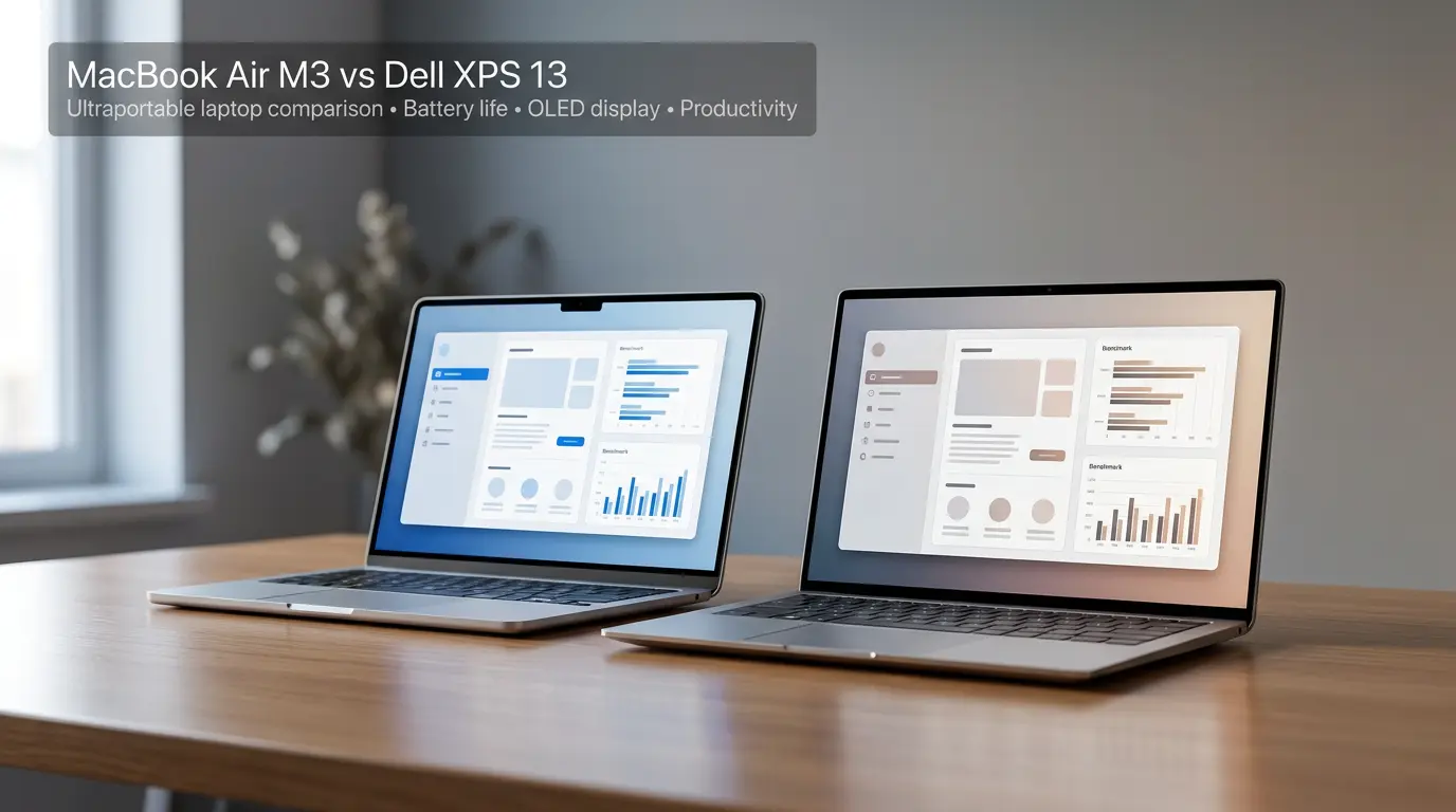 MacBook Air M3 vs Dell XPS 13