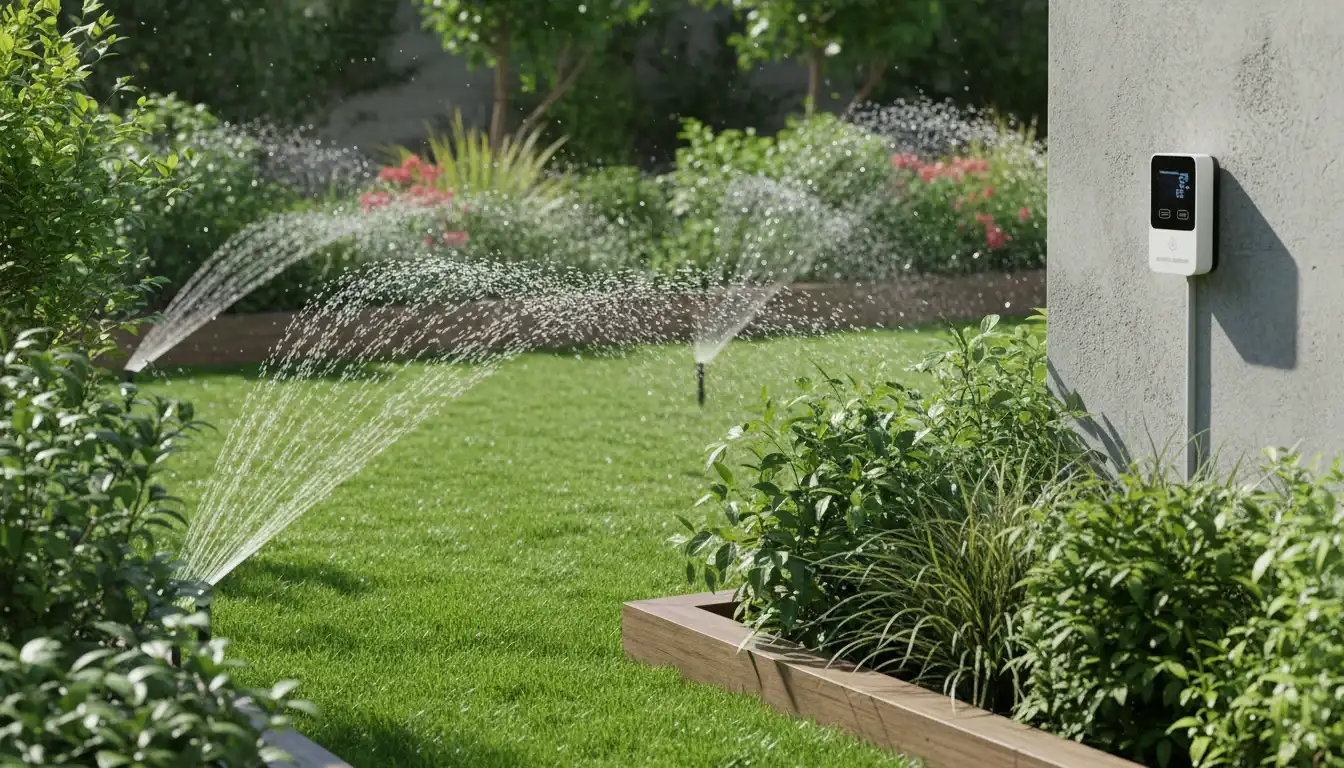 Smart Sprinkler Controllers for Efficient Automatic Garden Watering