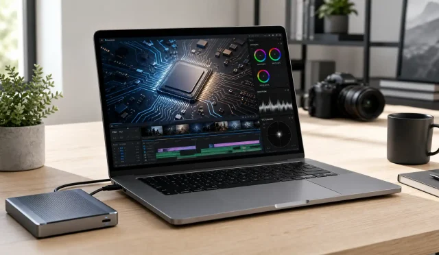 Apple M4 chip performance for creators
