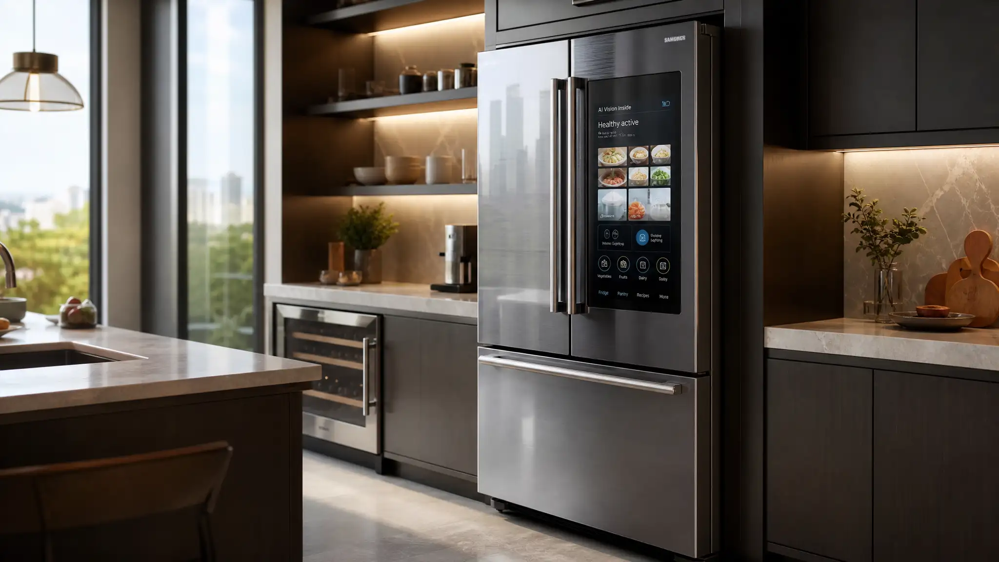 Samsung AI Fridge and Smart Food Tracking