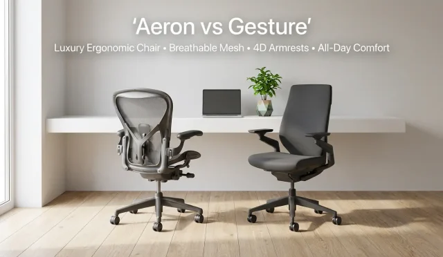 Herman Miller Aeron vs Steelcase Gesture
