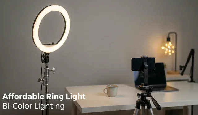 budget ring lights for perfect video quality