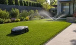 smart yards with automated lawnmowers and sprinklers