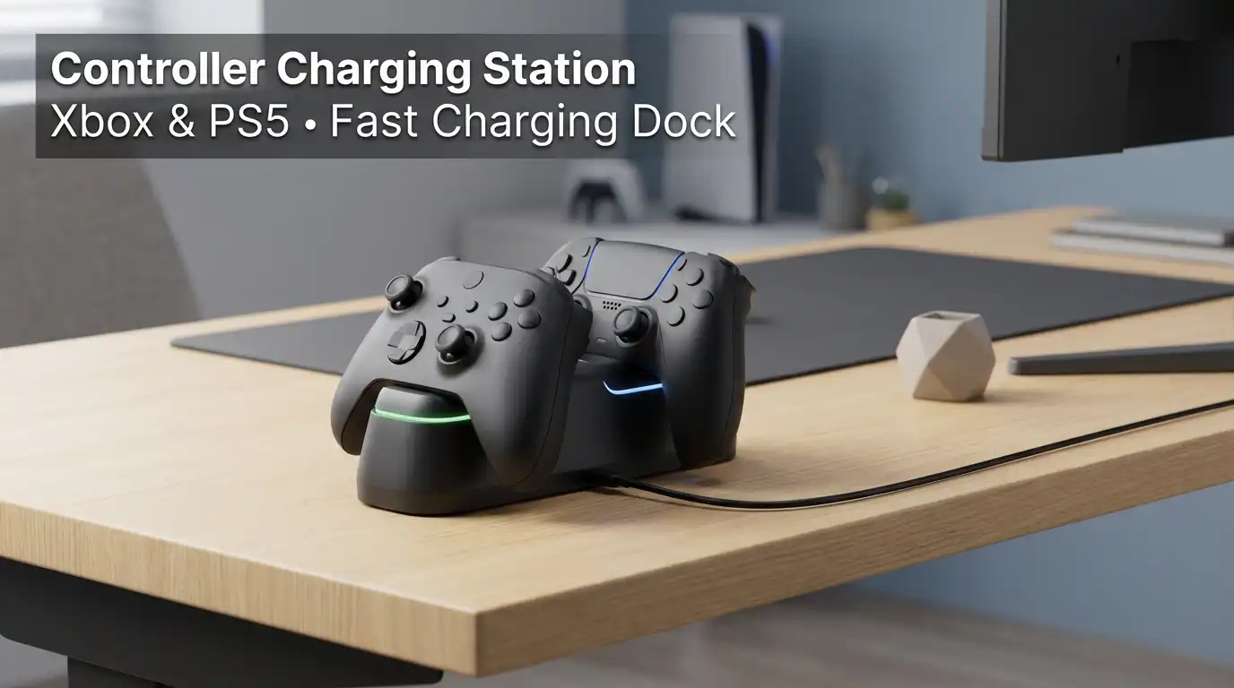 Top 5 Controller Chargers for Xbox & PS5