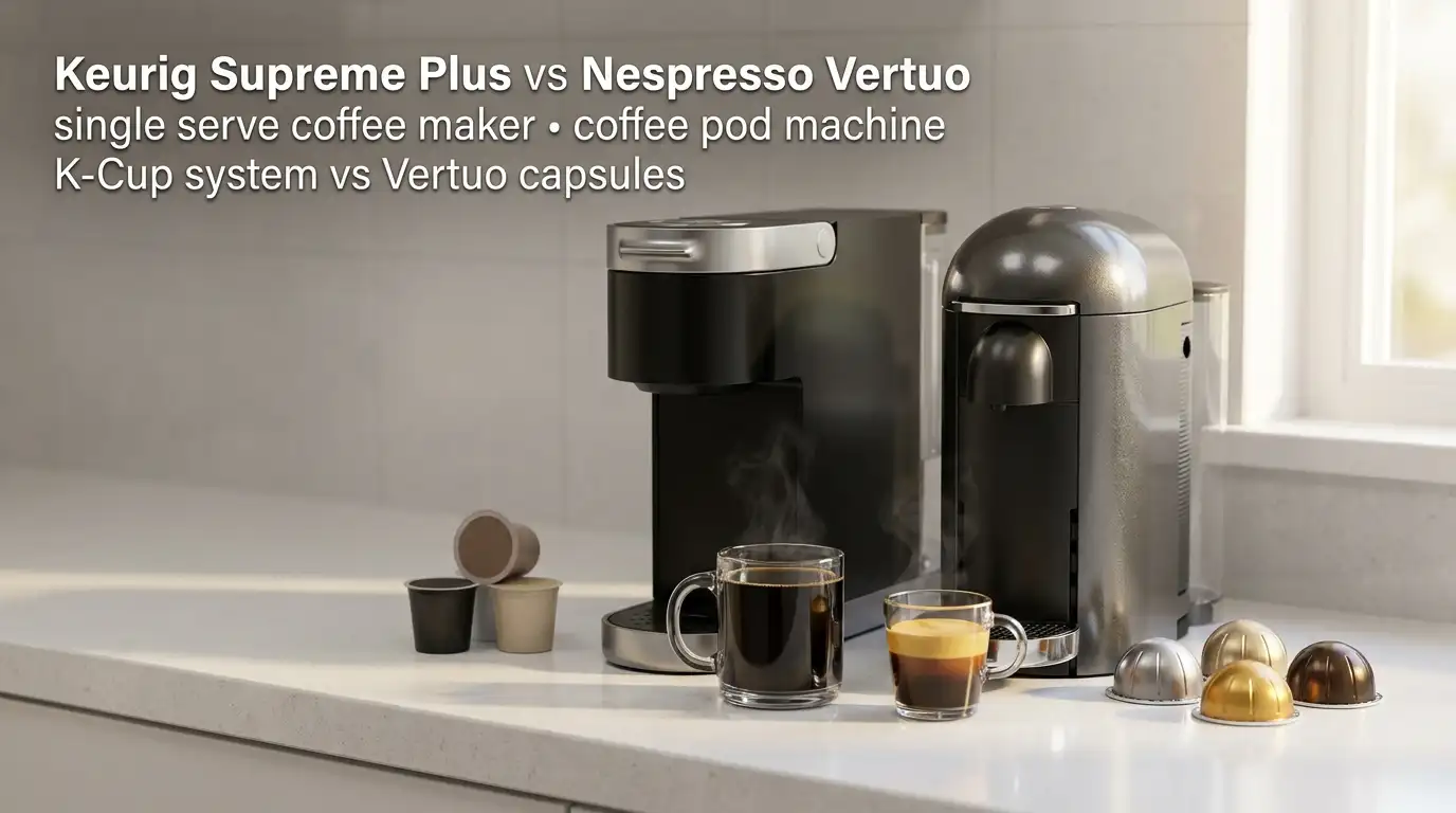 Keurig Supreme Plus vs Nespresso Vertuo