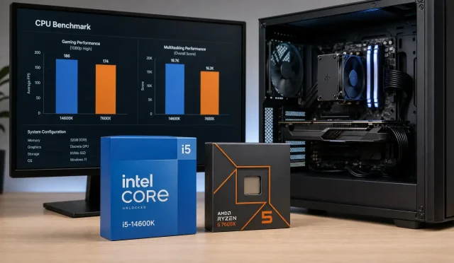 Intel Core i5-14600K vs AMD Ryzen 5 7600X