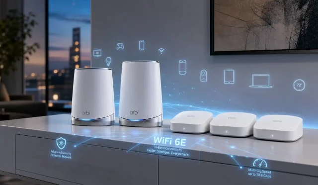 Netgear Orbi vs Amazon eero Pro 6E