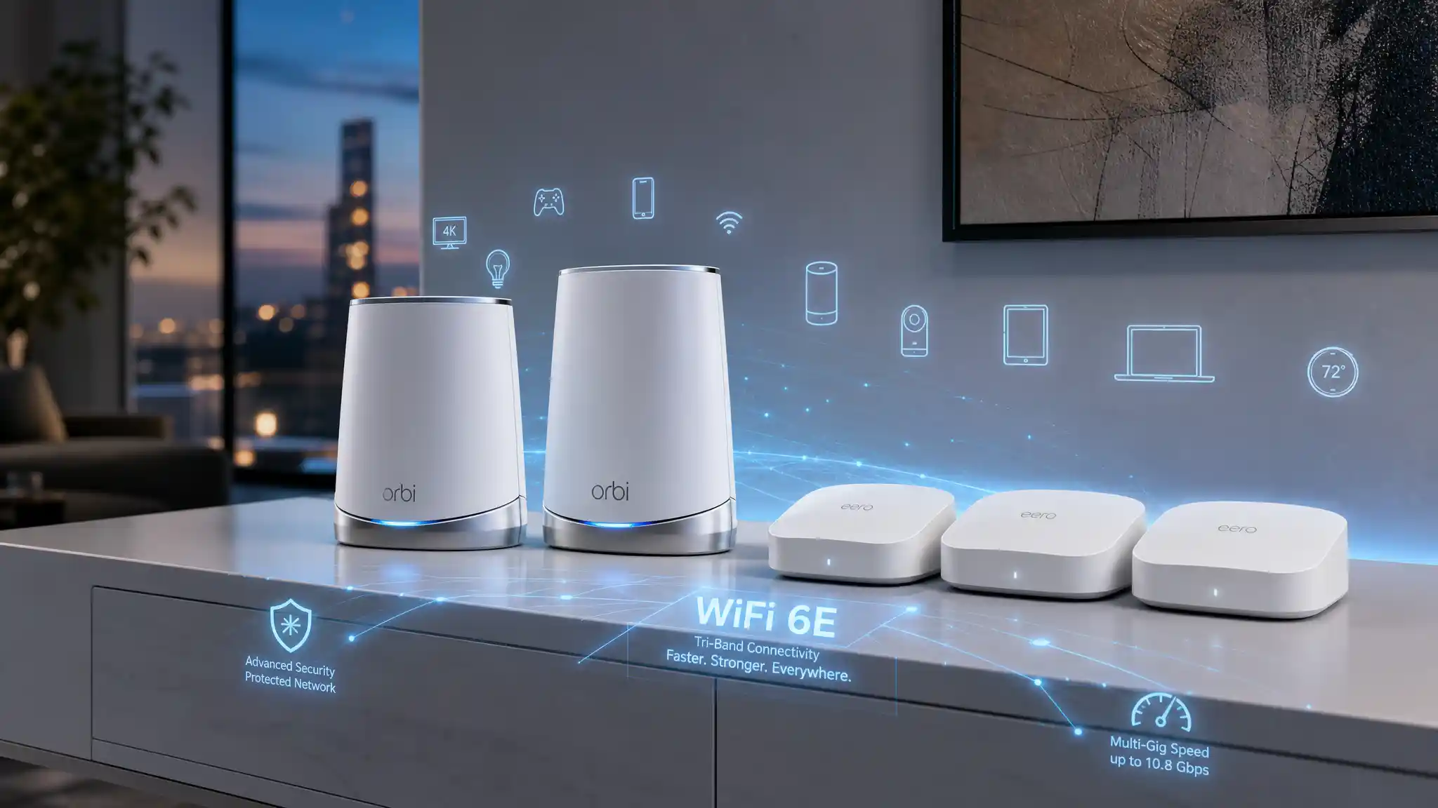 Netgear Orbi vs Amazon eero Pro 6E: Which Mesh WiFi Wins?