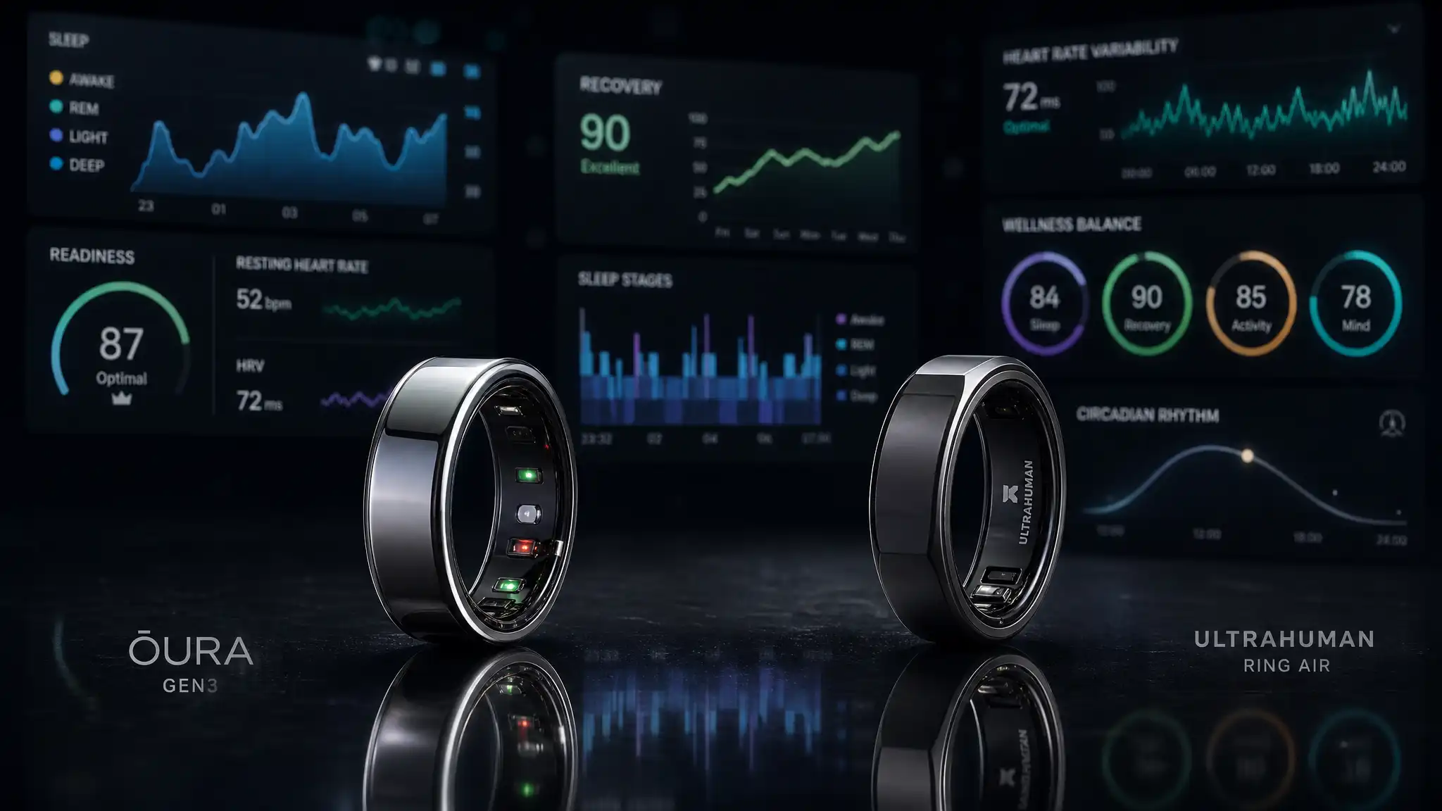 Oura Ring Gen 3 vs Ultrahuman Ring AIR: Best Smart Ring for Sleep Tracking?