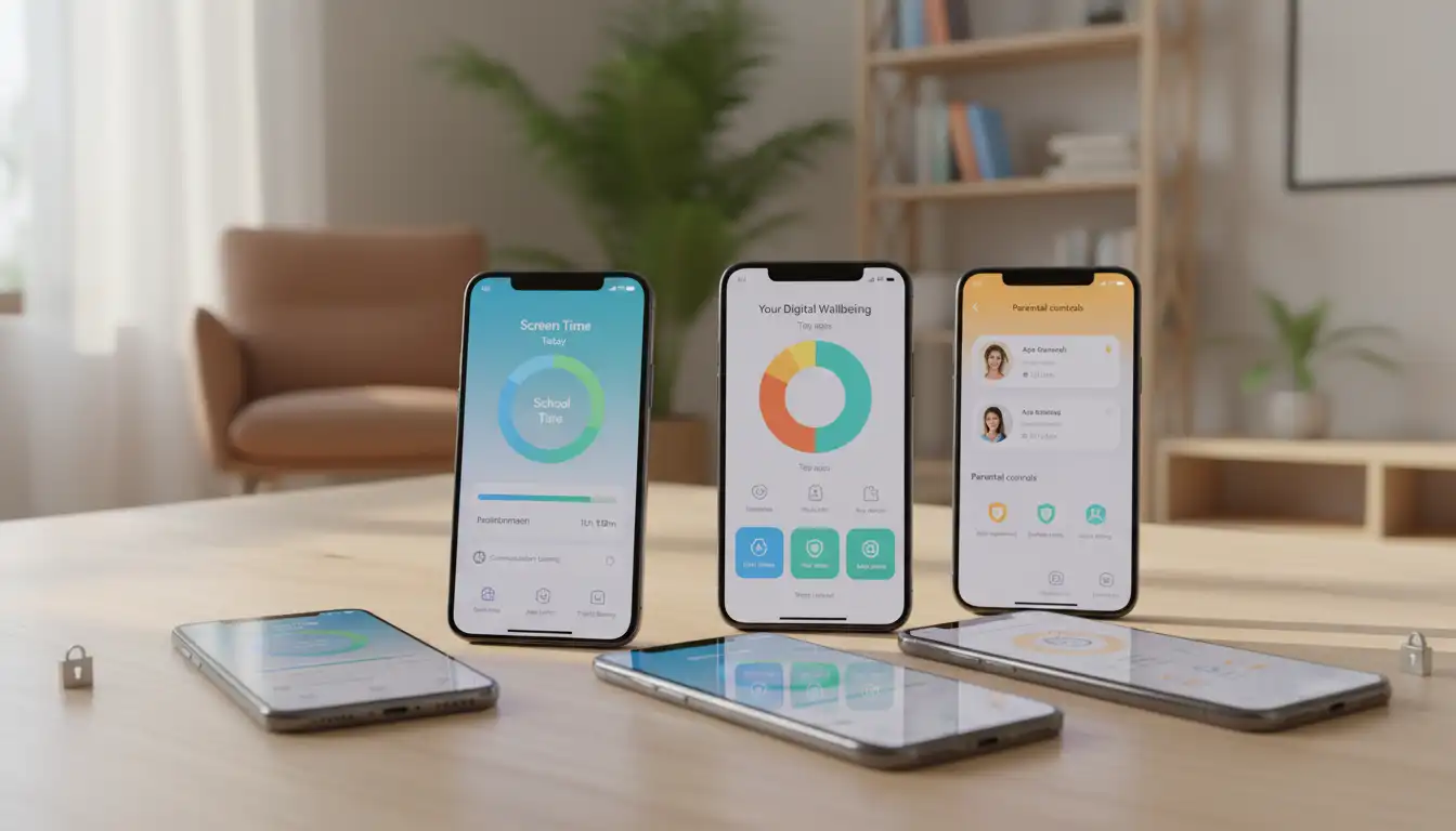 Screen Time Limits for Kids: New iOS and Android Parental Control Features