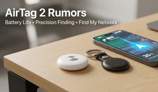 Apple AirTag 2 rumors: expected battery life and precision tracking