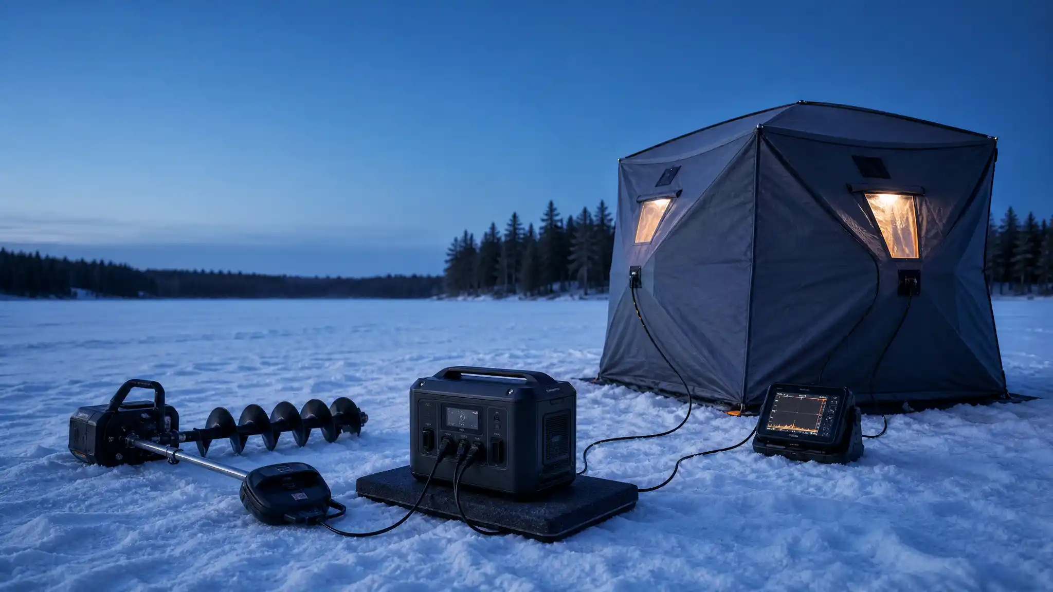 Best Portable Power Stations for Minnesota Ice Fishing