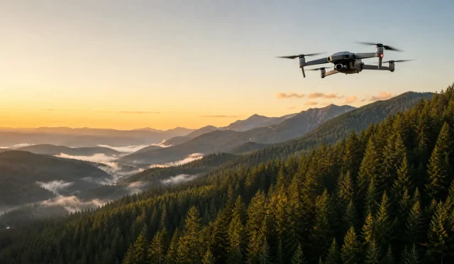Best drones for Washington pine forest photography