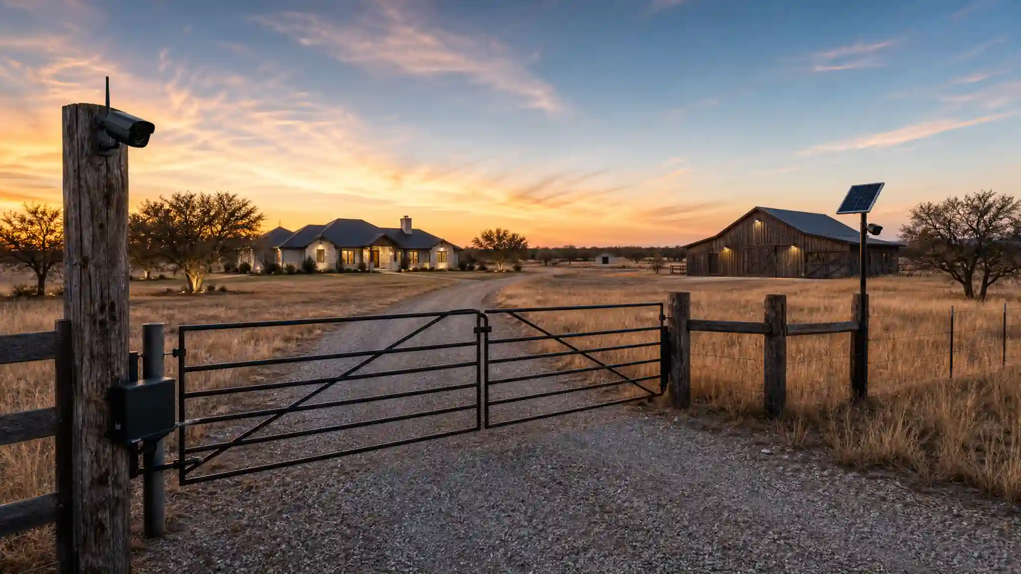 Best Rural Texas Home Security Systems for Ranches and Properties