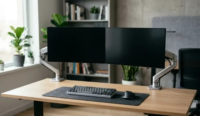 Best Monitor Arms for Clean Dual-Setup Desks