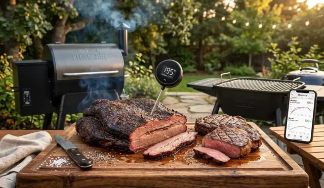 Best Smart Meat Thermometers for Perfect Smoked Brisket and Steaks