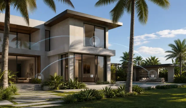 best Wi-Fi mesh systems for large Florida homes with concrete walls