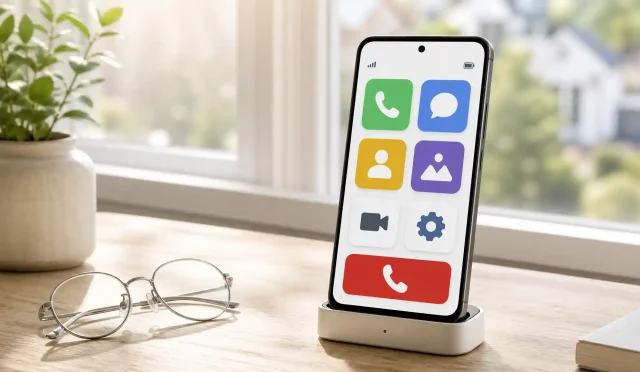 best large-screen smartphones for seniors in Massachusetts