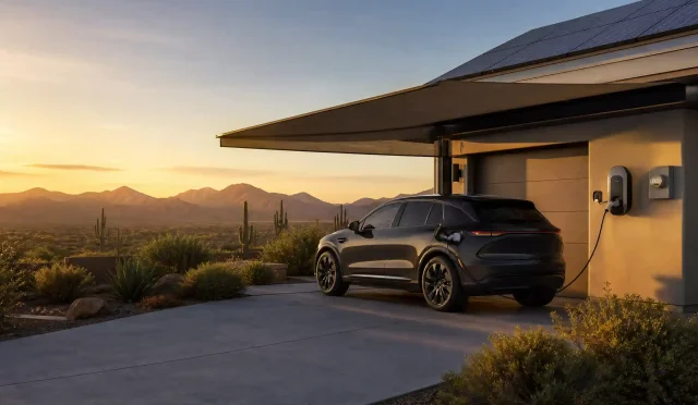 best EV home chargers for Arizona homeowners