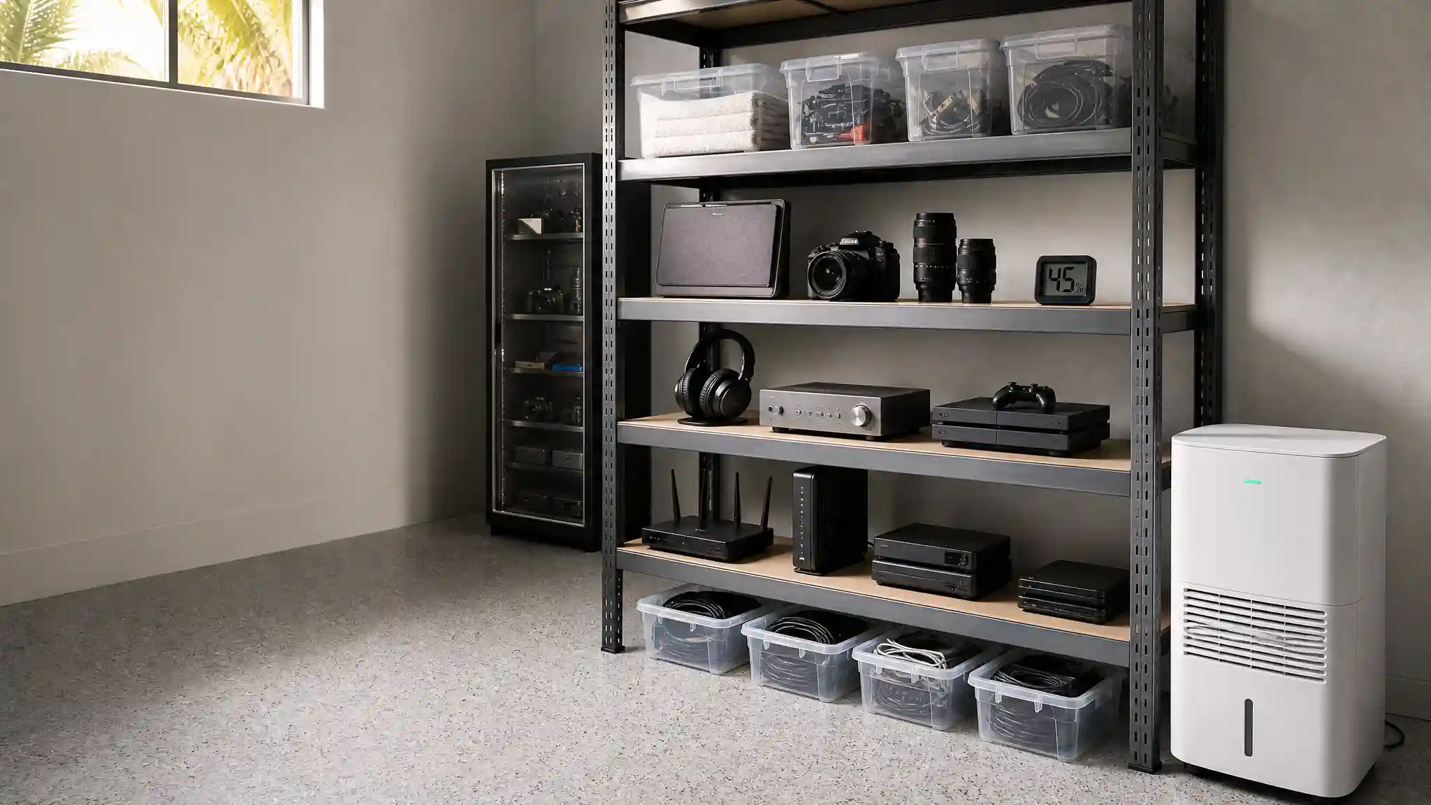 Best Dehumidifiers for Electronics Storage in Humid Florida