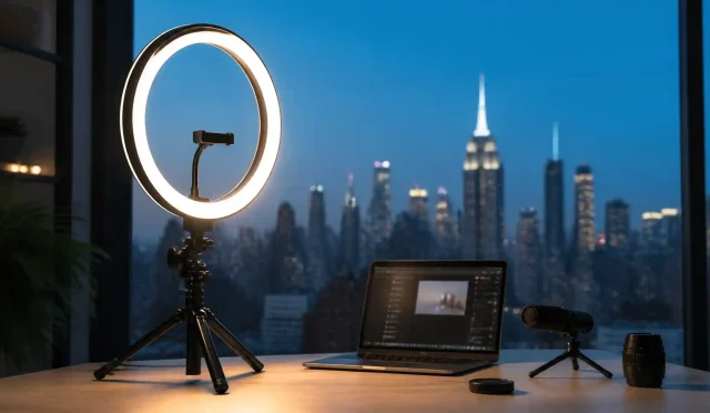 Best Ring Lights for New York Vloggers and Streamers