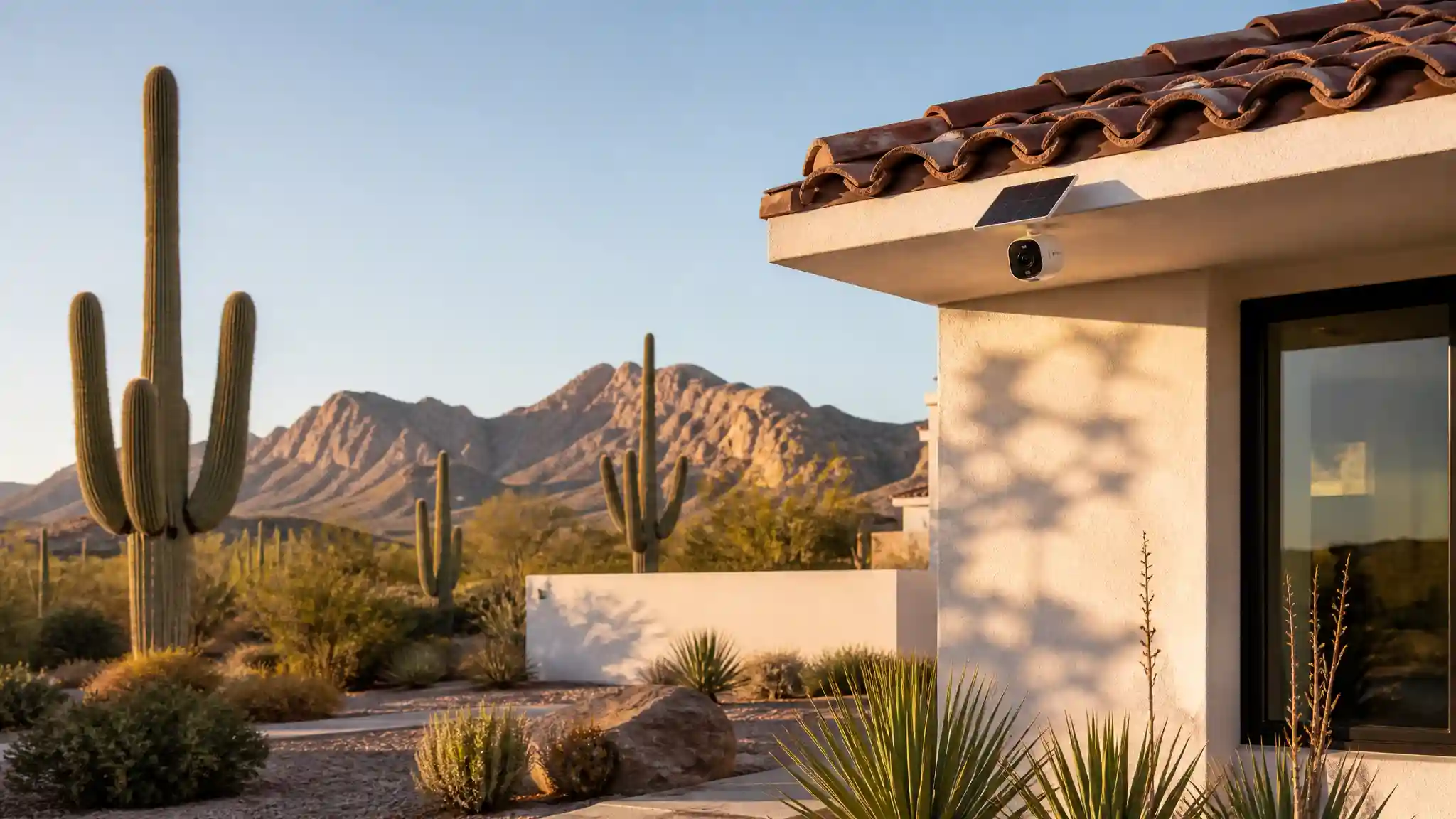 Best Solar Security Cameras for Arizona Homes