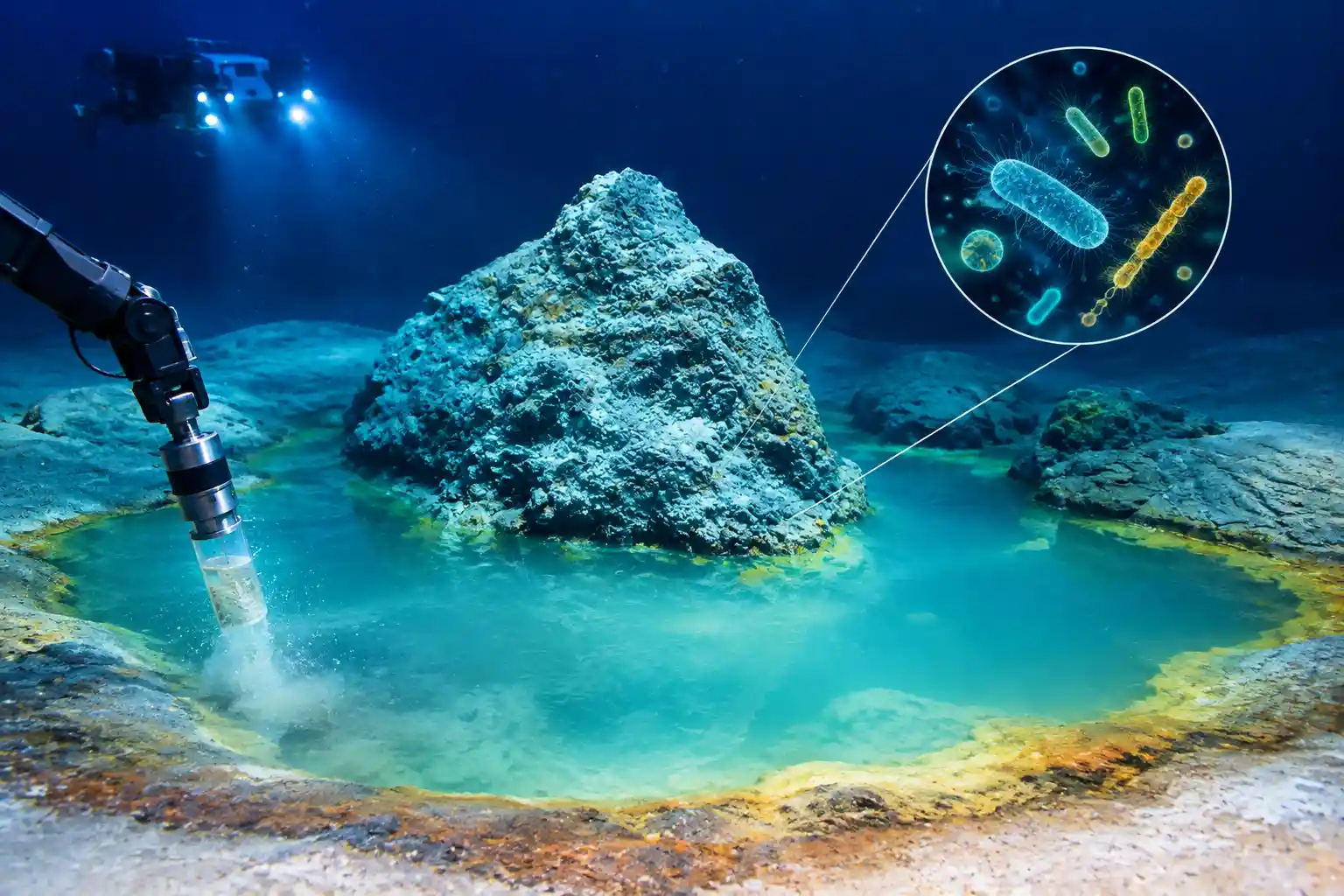 Deep-Sea Brine Pool Reveals Clues About Early Life