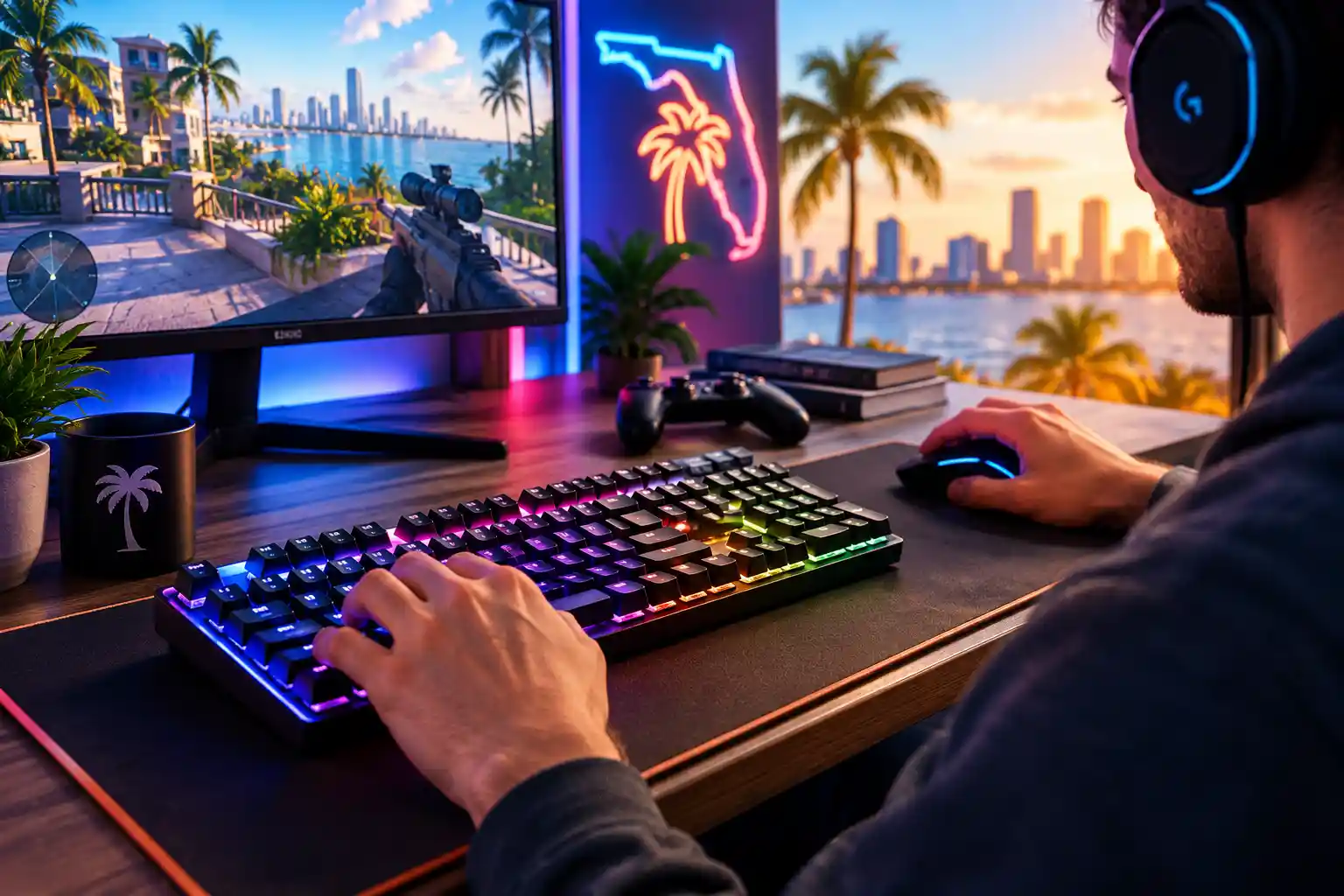 Best RGB Mechanical Keyboards for Florida Gamers