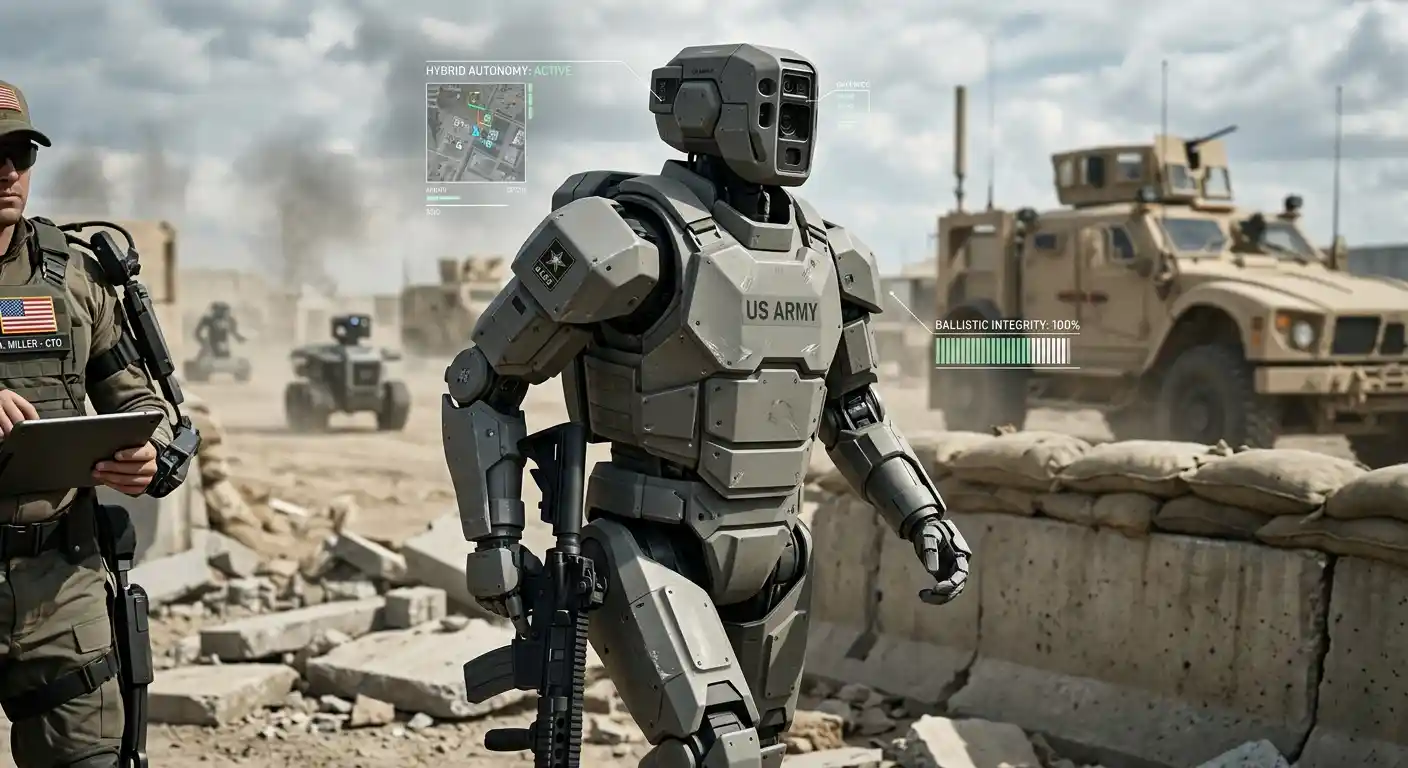 The Evolution of Modern Defense: US Army Advances Ballistic-Protected Humanoid Robots