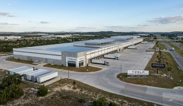 Tesla Texas distribution center