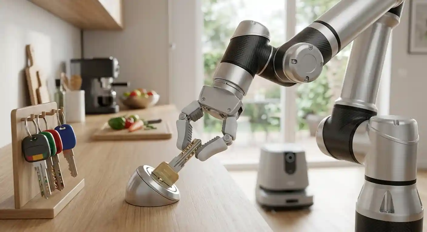Assistive Robotics: AI-Powered Key Retrieval