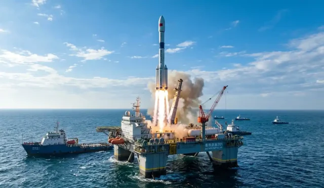 China Gravity-1 sea launch